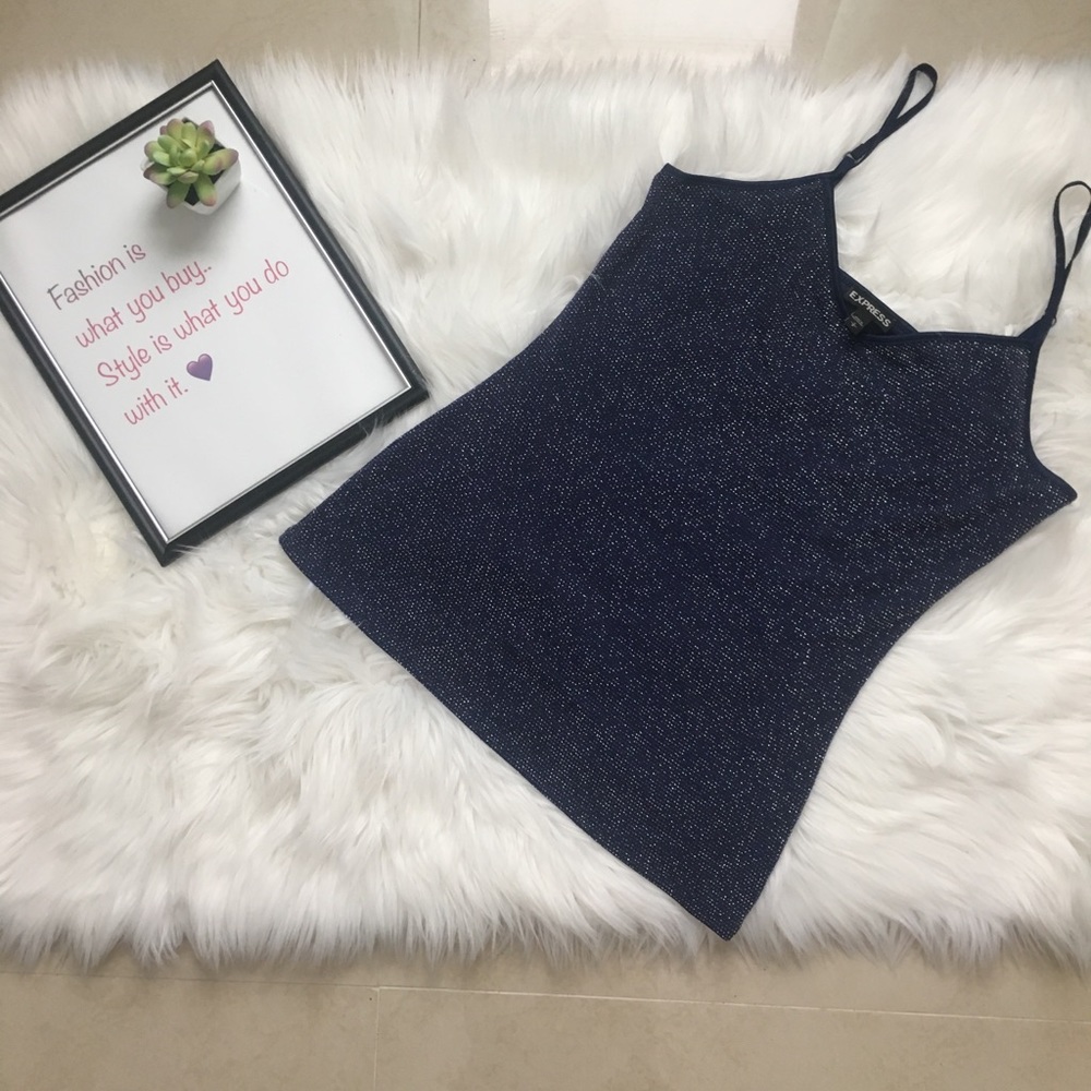 Express blue camisole/top